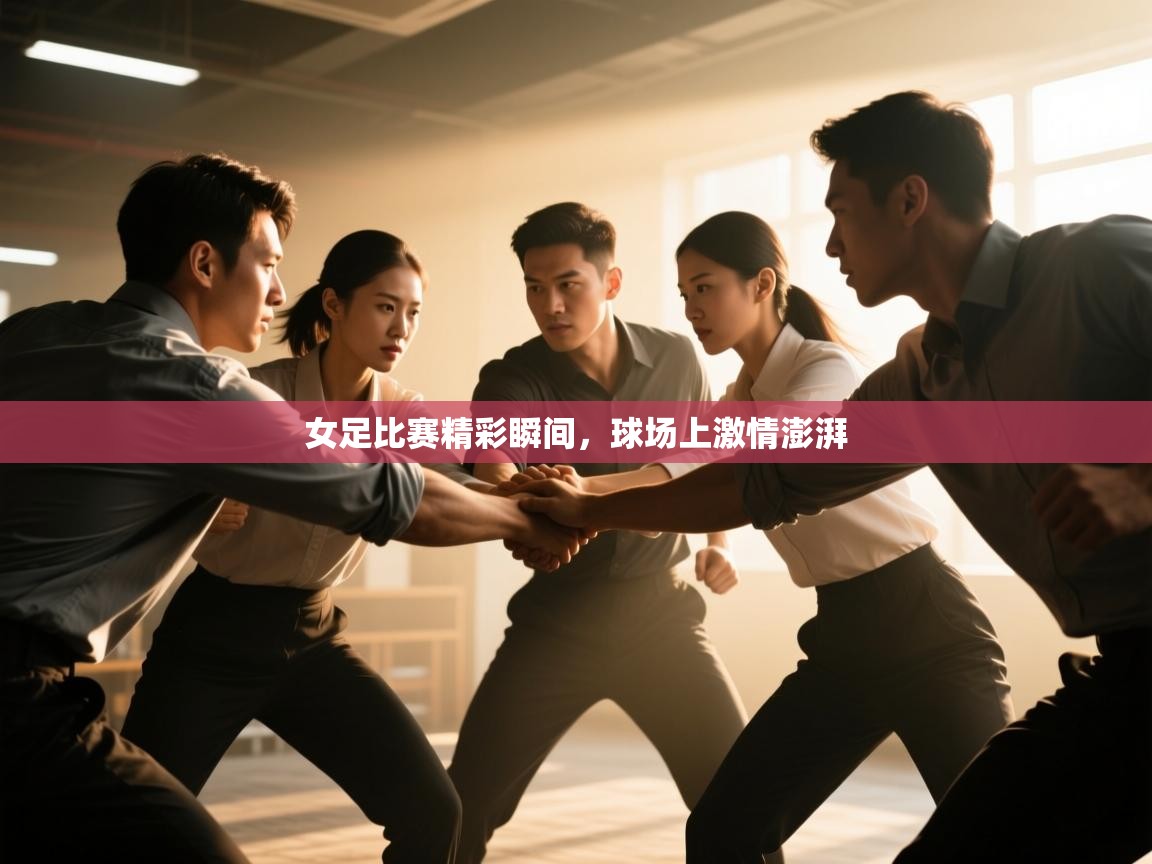 女足比赛精彩瞬间，球场上激情澎湃